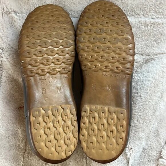 Vintage LL Bean Original Maine Hunting Shoe Leather Duck 3 Hole USA - Picture 9 of 11